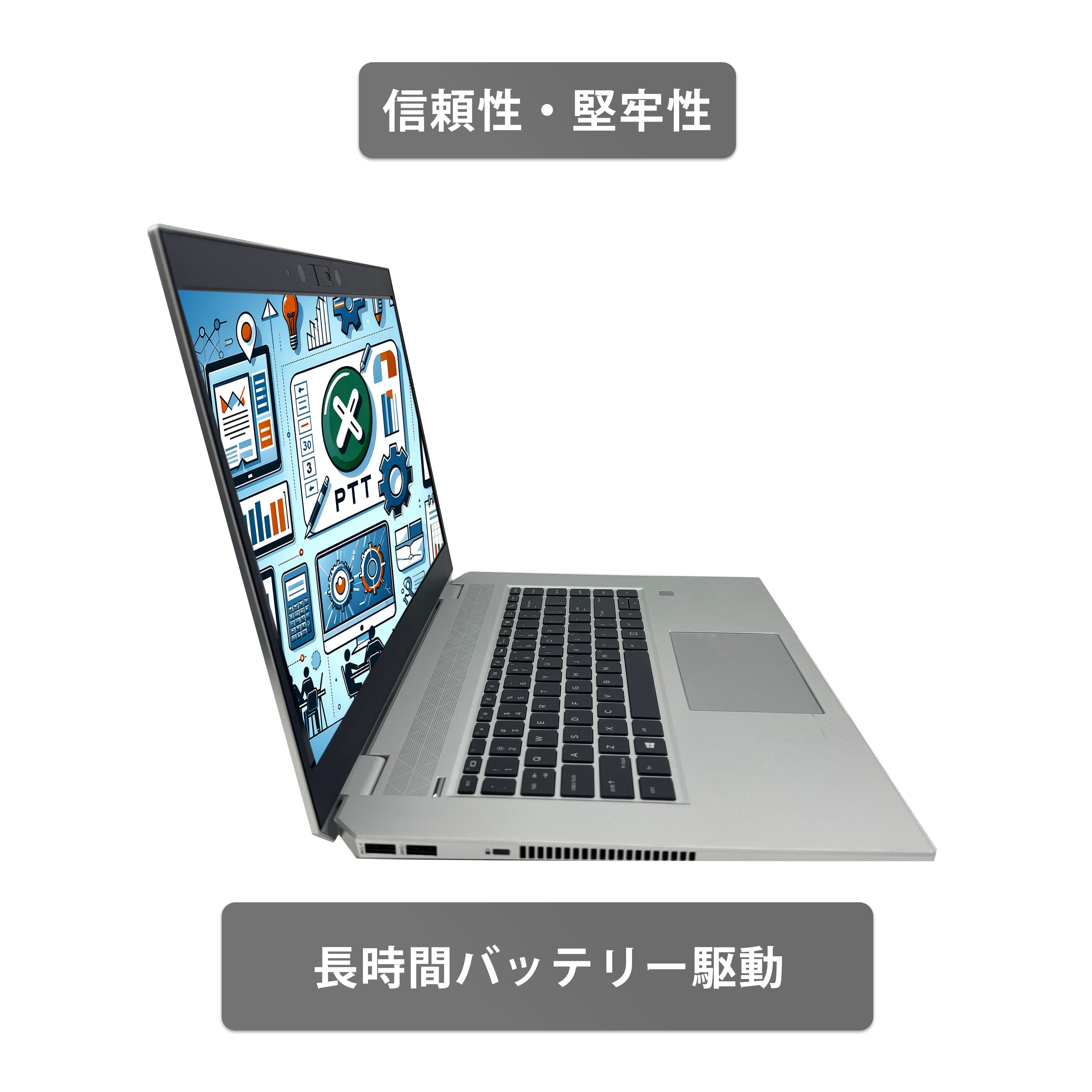 【中古】H P EliteBook 1050G1 i3-8世代 ノートパソコン