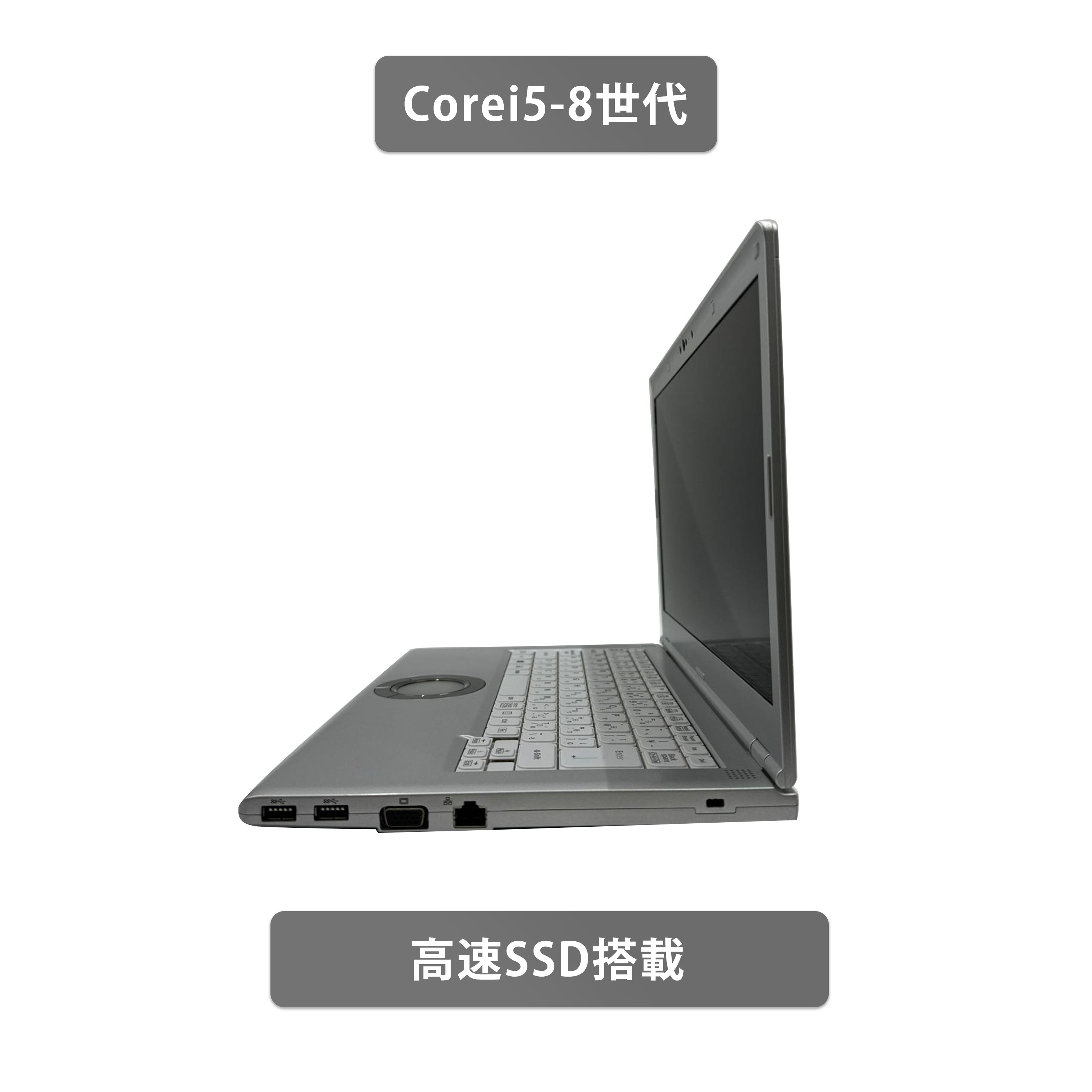 【中古】Panasonic CF-LV7 i5-8世代 ノートパソコン