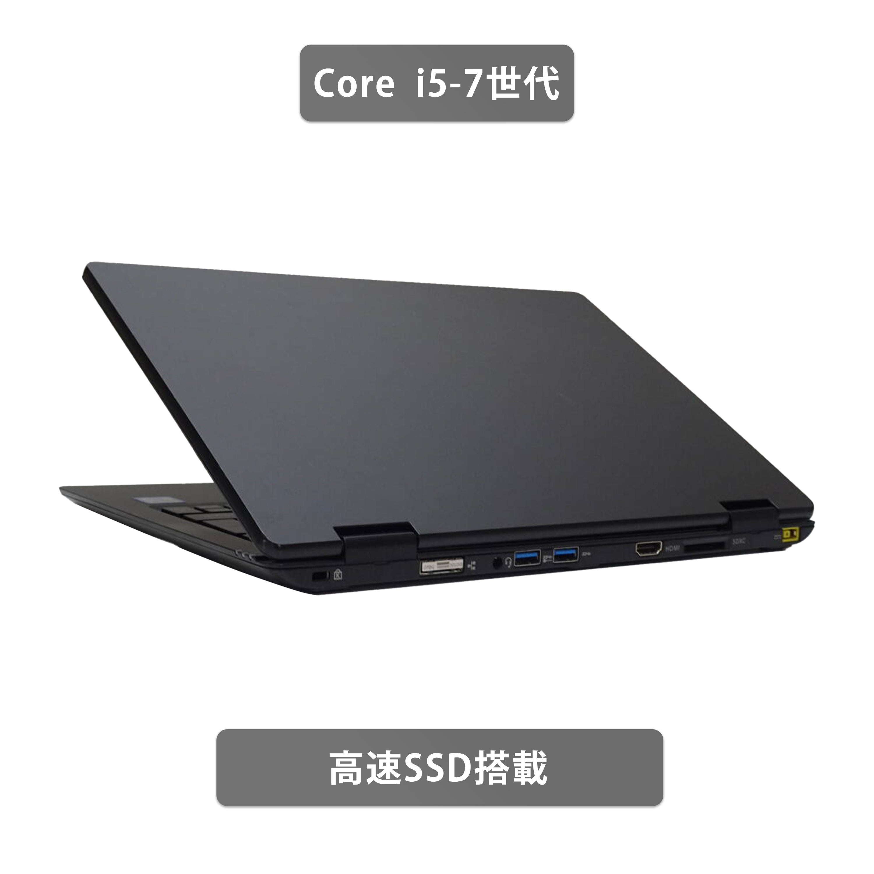 【中古】NEC VersaPro VKT12H-3 i5-7世代ノートパソコン